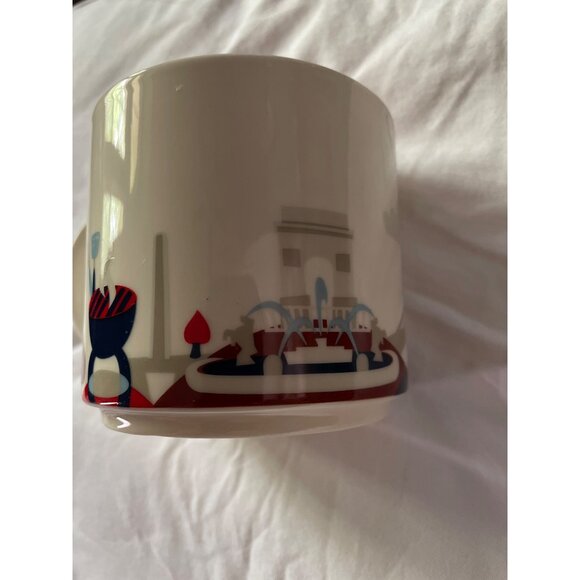 Starbucks Kansas City You Are Here Collection Ceramic Mug 14oz Red Interior New - Picture 3 of 7